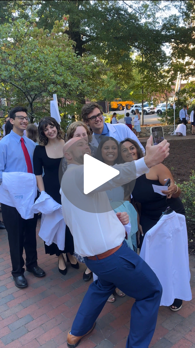 Video of the White Coat Ceremony Video of the White Coat Ceremony